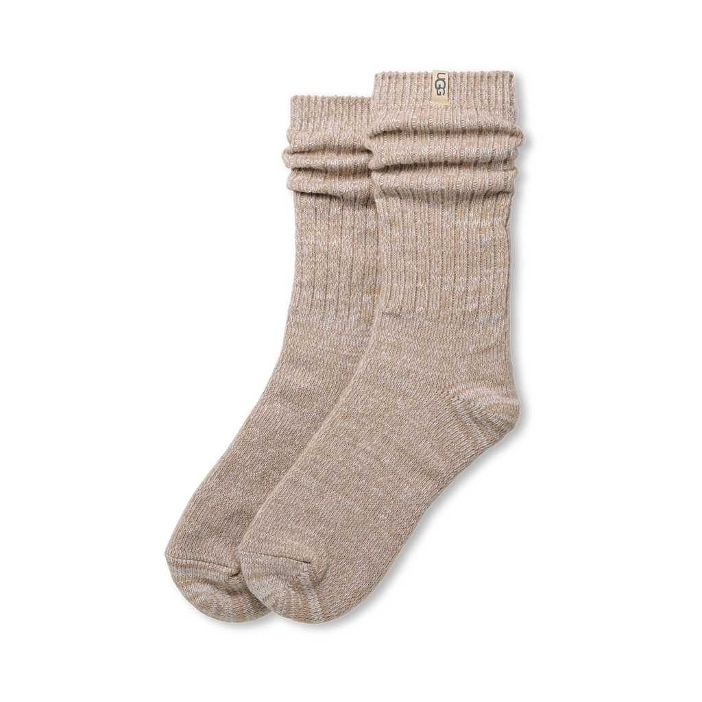 UGG Women's Rib Knit Slouchy Crew 3 Pack in Chroma Pink / Putty / Wild Grape