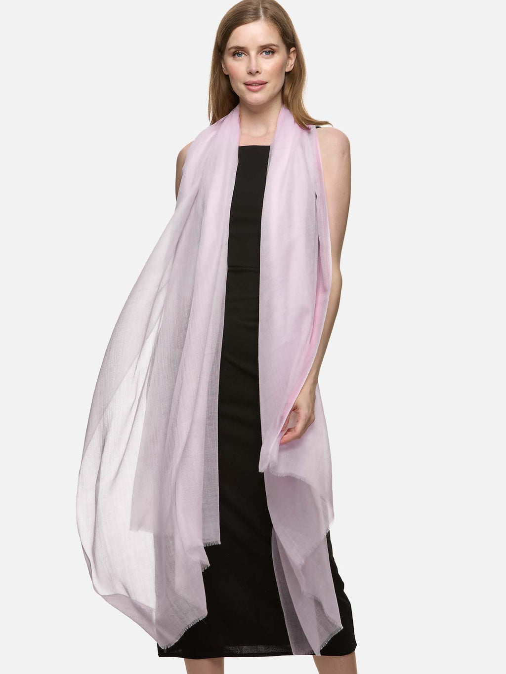 Featherlight Petal Cashmere Scarf