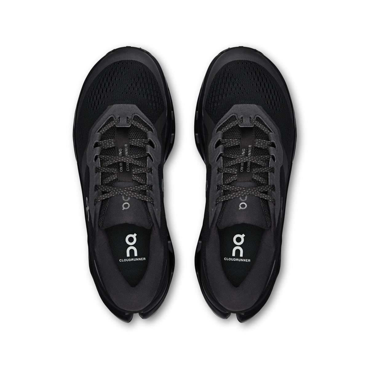 On Running Women's Cloudrunner 3 in Black/Black