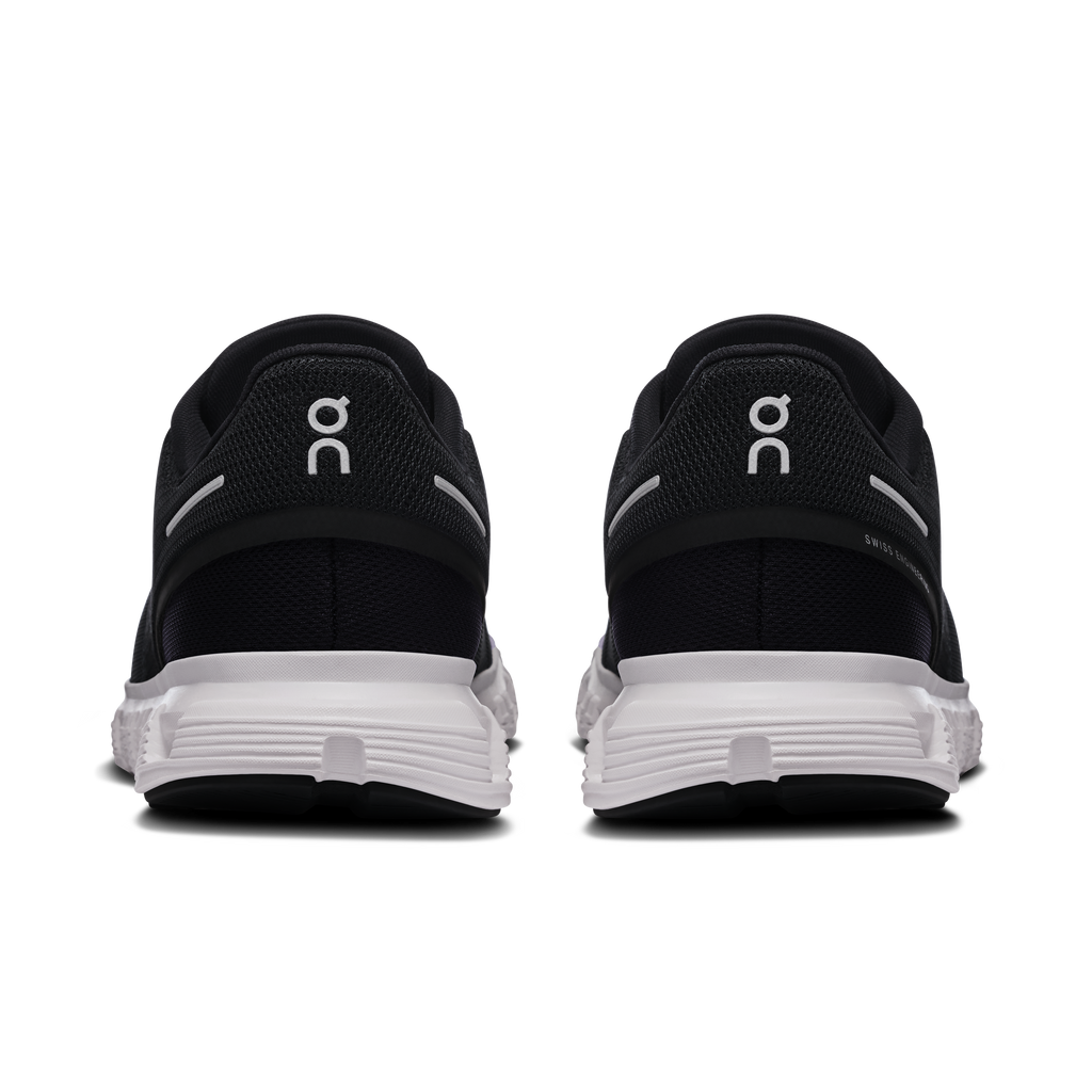 On Running Women's Cloud 6 Wide in Black/White