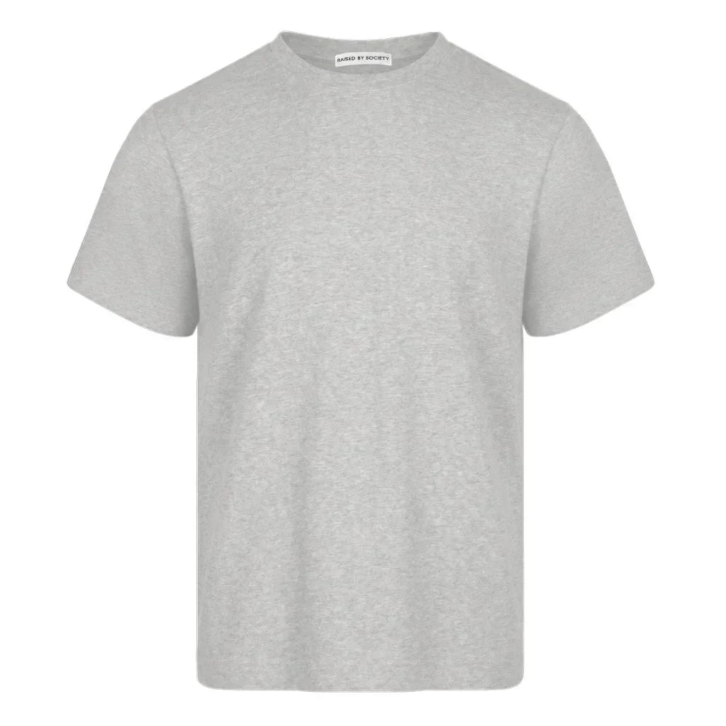 ATHLETIC GREY LOOPWHEELED T-SHIRT 2-PACK