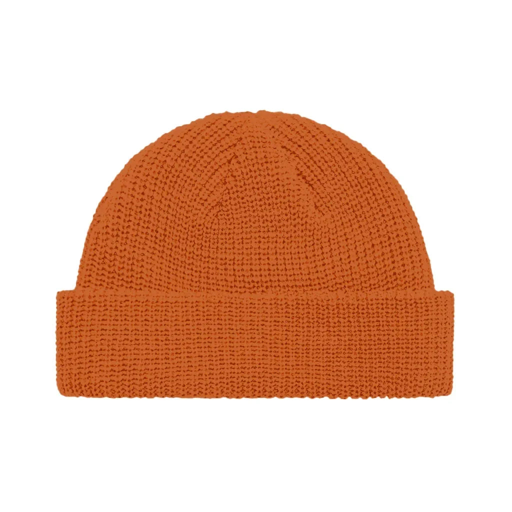 BURNT ORANGE FISHERMAN BEANIE