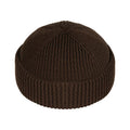 COFFEE BROWN SHORT BEANIE