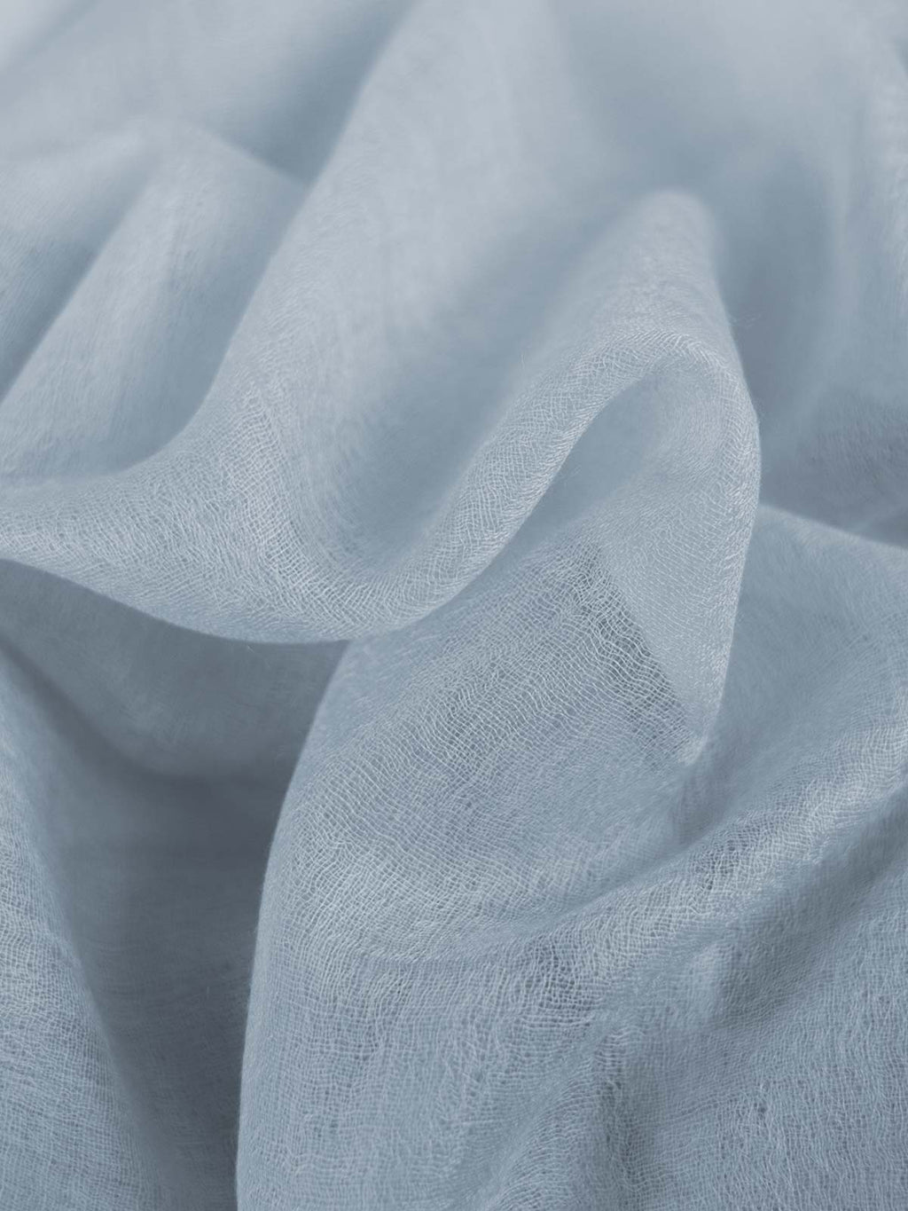 Featherlight Starlight Blue Cashmere Scarf