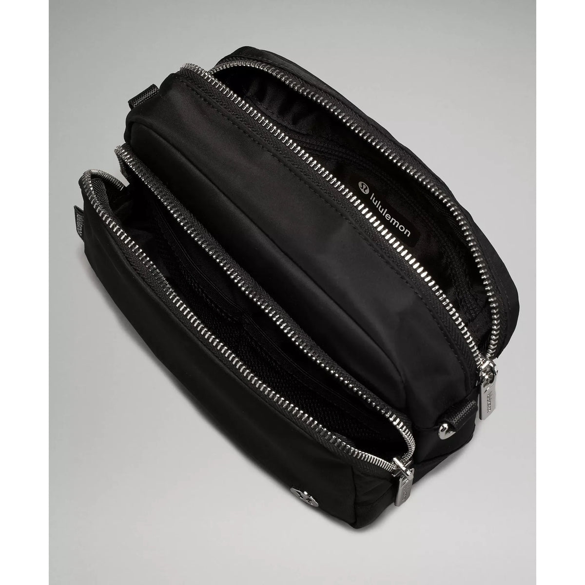 Lululemon Everywhere Crossbody Bag 2L Metal Hardware in Black