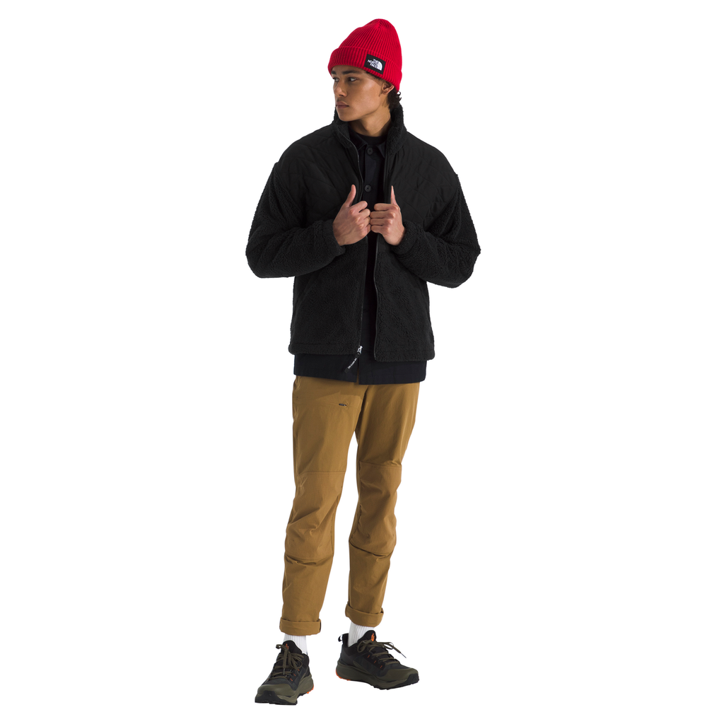 The North Face Men's Cabin Fleece Full Zip in TNF Black