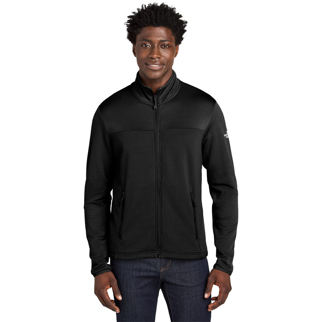 The North Face Men's TNF Black Aim Full-Zip Fleece Jacket