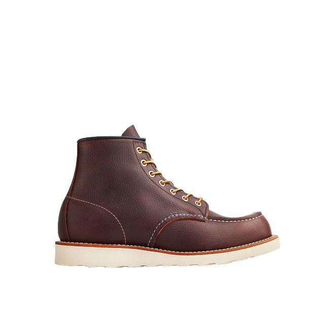 Red Wing Men's Classic Moc 6" Boot 8138 in Briar Oil-Slick Leather