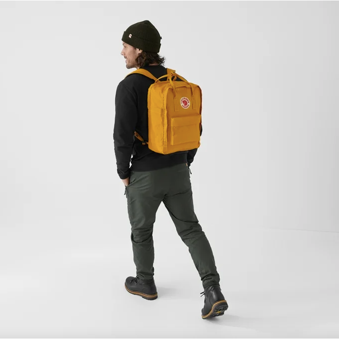 Fjallraven Kanken Laptop 15" Backpack in Ochre