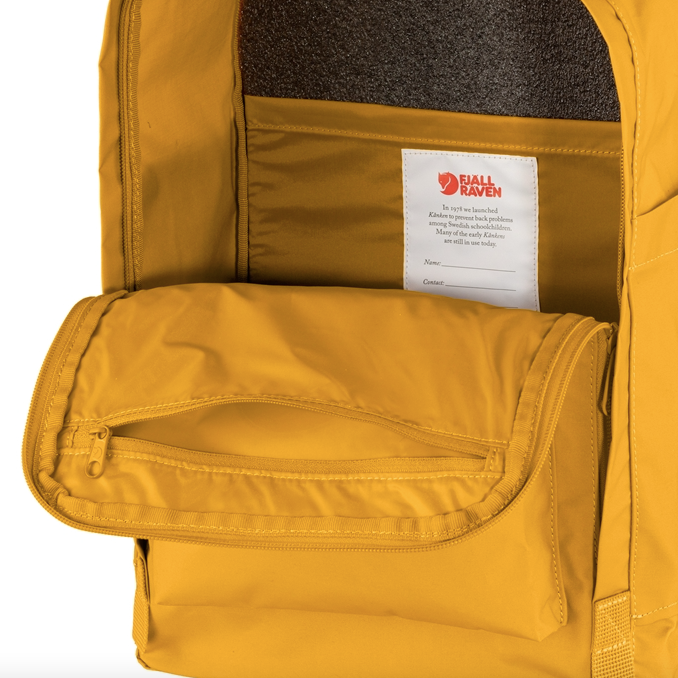 Fjallraven Kanken Laptop 15" Backpack in Ochre