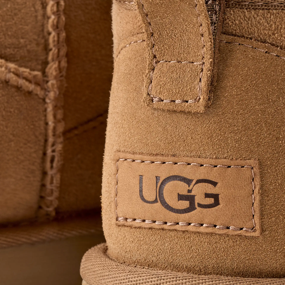 UGG Women's Classic Ultra Mini in Chestnut