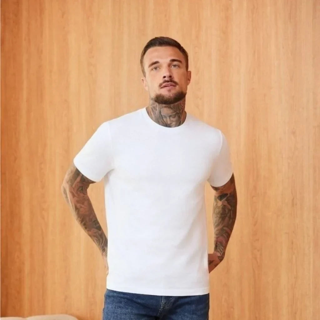 WHITE EDITION LOOPWHEELED T-SHIRT 3-PACK