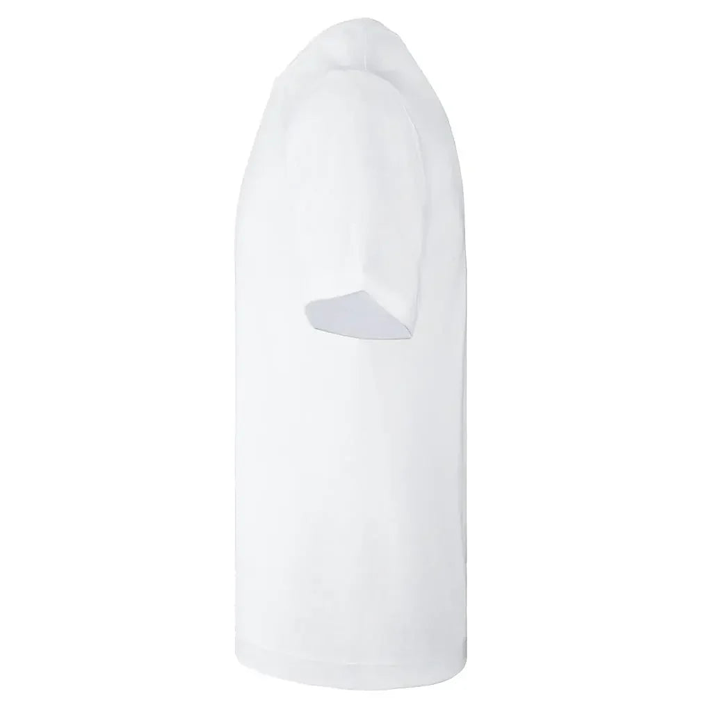 WHITE LOOPWHEELED T-SHIRT