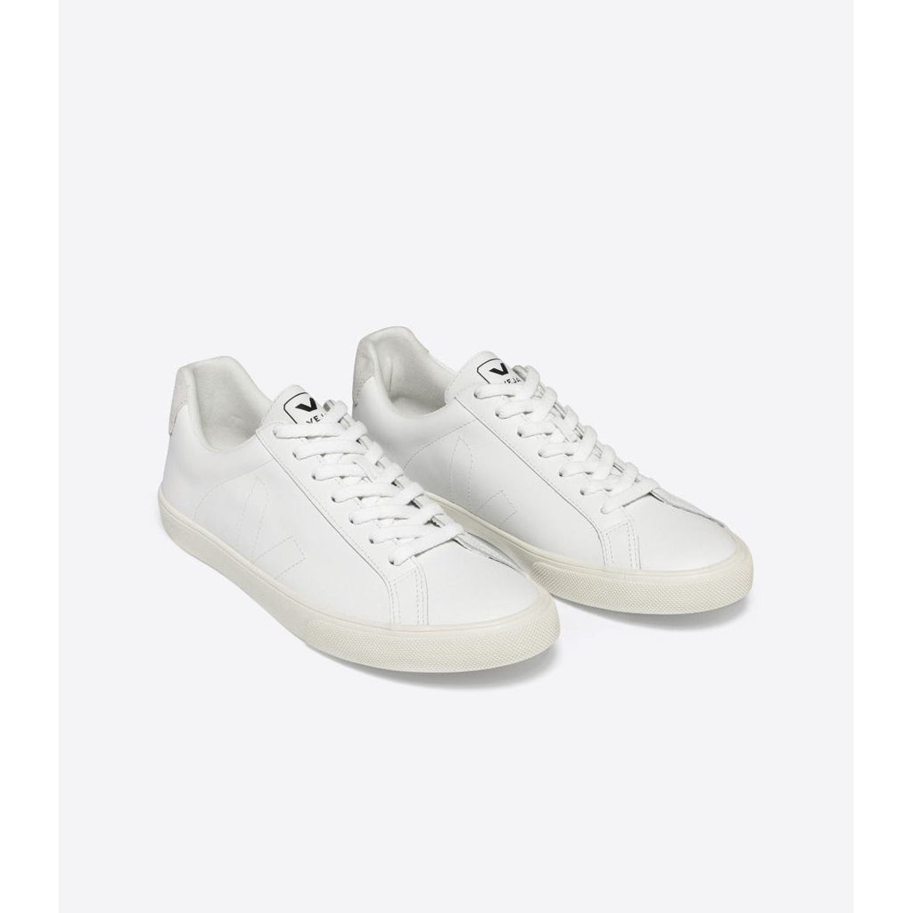 Veja Women's Esplar Leather Sneaker in Extra White