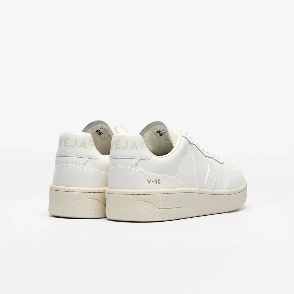 Veja Women's Women’s V-90 O.T. Leather Sneaker